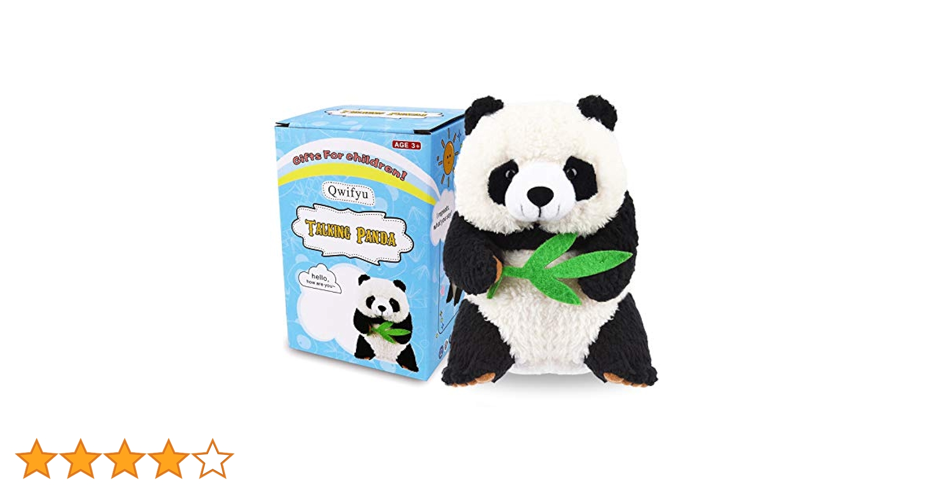 Amazon.co.jp: Qwifyu おしゃべりパンダ 「Repeats What You Say